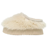 Pantofole UGG Fluff Momma Sugar Tasman bianche