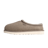 UGG Tasman Shaggy Suede Slipper Smoke Plume