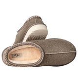 Ciabatta UGG Tasman Shaggy Suede Smoke Plume