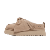 UGG Platform Slip-On Bow Slipper Sand