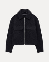 Cropped Wool Jacket