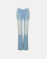 Baggy Streetwear Jeans – Baggy Denim Jeans – Bloom Bootcut Jeans front view