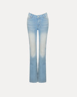 Baggy Streetwear Jeans – Baggy Denim Jeans – Bloom Bootcut Jeans front view