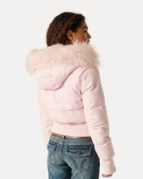 Fur Hood Puffer Jacket