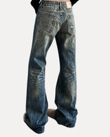Baggy Denim Jeans – Rustic Wash Jeans