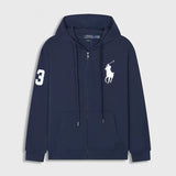 Streetwear Jacket – Streetwear Jacket – RL Pony - Zipper front view