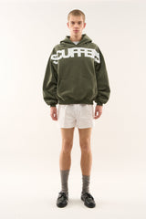 Scuffers Flock Green Hoodie