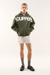 Scuffers Flock Green Hoodie
