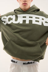 Scuffers Flock Green Hoodie