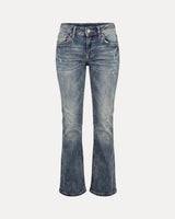 Embroidered Bootcut Jeans – front view