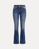 Baggy Denim Jeans – Embroidered Flare Jeans