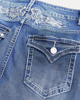 Baggy Denim Jeans – Wingline Flare Jeans