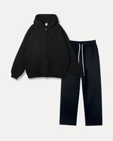Streetwear Outfit Set – Essential Fleece Tracksuit