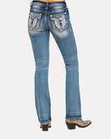 Baggy Denim Jeans – Desert Feather Flare Jeans
