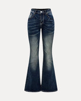 Baggy Denim Jeans – Butterfly Flare Jeans
