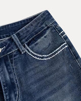 Baggy Denim Jeans – Crest Flare Jeans