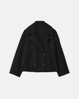 Heritage Cropped Wool Coat