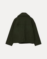 Heritage Cropped Wool Coat