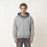 Oversized Streetwear Hoodie – Oversized Streetwear Hoodie – CHEQUERED LINE – ZIP HOODIE