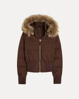 Fur Hood Puffer Jacket