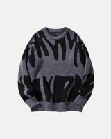 Pattern Knit Sweater