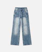 Baggy Streetwear Jeans – Horizon Straight Jeans front view
