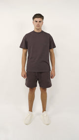 Set estivo Fear of God Essentials color prugna