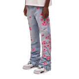 ROSES BLUE - DENIM