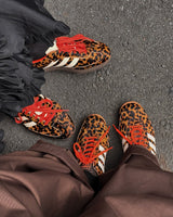 Adidas Women's Sneakers Samba OG Preloved Red Leopard