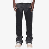 Baggy Streetwear Jeans – Velvoro - Flared Denim front view
