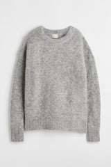 Oversized Sweater Mohair Blend