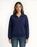 Halfmoon Zip Sweatshirt