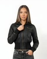 Streetwear Jacket – Noir Flux Jacket front view