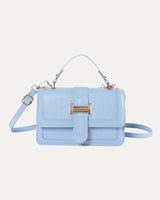 Streetwear Essential – Streetwear Accessory – Structured Flap Mini Bag front view