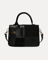 Streetwear Essential – Structured Top Handle Bag front view