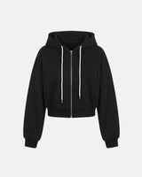 Oversized Streetwear Hoodie – Lowlight Zip Hoodie front view