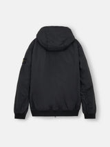 Logo Patch Hooded Jacket