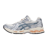 ASICS Gel-Kayano 14 Birch Pure Silver Teal Gold