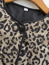Streetwear Jacket – Animal Print Jacket