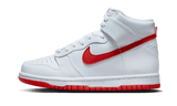 Nike Dunk High White Picante Red