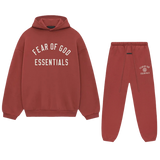 Fear of God Essentials FW24 Crimson Full set