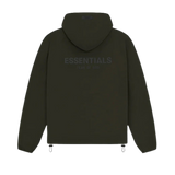 Fear of God Essentials SS23 Full Zip Jacket Off Black