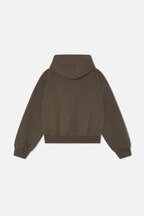 Scuffers Flock Brown Hoodie