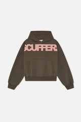 Scuffers Flock Brown Hoodie