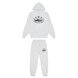 Streetwear Outfit Set – Streetwear Outfit Set – 5 Starz White Tracksuit front view