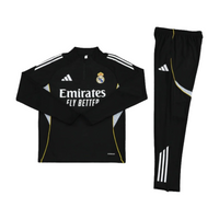 Tuta da ginnastica nera Real Madrid