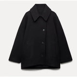 Oversized wool coat™