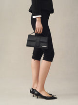 Jacquemus Le Grand Bambino Black Silver