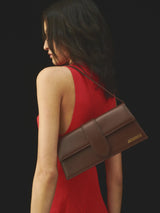 Jacquemus Le Long Bambino marrone scuro
