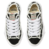 Maison Mihara Yasuhiro Peterson OG Sole Canvas Low Frayed Black